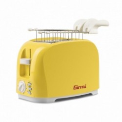 Girmi TP11 2 fetta/e Bianco, Giallo 800 W