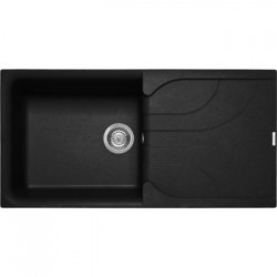 Elleci LGE48040 - Lavello ego 480, 100X50, 1VG, nero