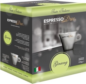 EspressoDue Ginseng Capsule caffè 25 pezzo(i)