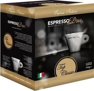 EspressoDue Top Classic Capsule caffè 25 pezzo(i)