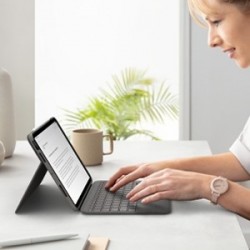 Logitech Folio Touch QWERTY Italiano Grigio Smart Connector
