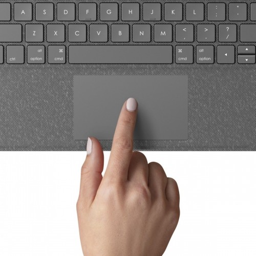 Logitech Folio Touch QWERTY Italiano Grigio...