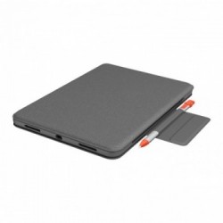 Logitech Folio Touch QWERTY Italiano Grigio Smart Connector
