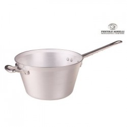 Pentole Agnelli 'Family Cooking Alluminio', Paiolo con manico e maniglia in inox Ø 24 cm	