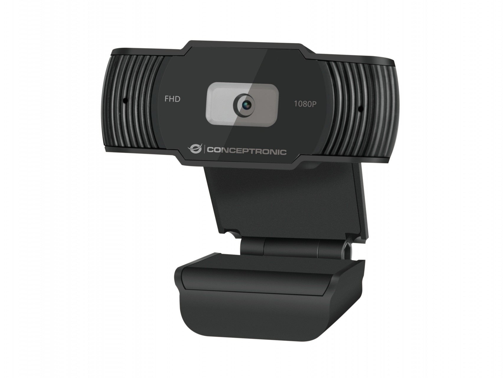 Conceptronic AMDIS 1080P Full HD with Microphone webcam 1920 x 1080 Pixel USB 2.0 Nero