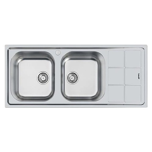 Foster 1354 060 - Lavello, 2 Vasche +...