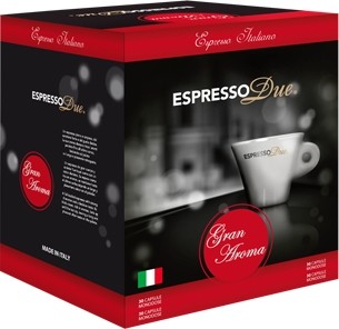 EspressoDue Gran Aroma Capsule caffè 25 pezzo(i)
