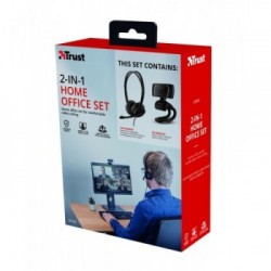 Trust Doba webcam 1280 x 720 Pixel USB Nero