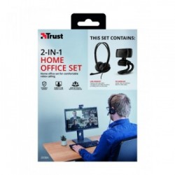 Trust Doba webcam 1280 x 720 Pixel USB Nero