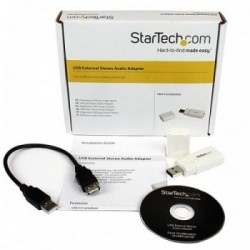 StarTech.com Convertitore adattatore USB ad audio stereo