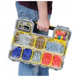 Stanley 1-97-517 Cassetta degli attrezzi Nero, Trasparente, Giallo