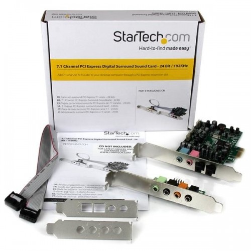 StarTech.com Scheda Audio interna PCI Express...