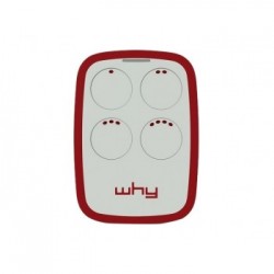 Radiocomando universale programmabile ad autoapprendimento Mod. Why Evo New 4 tasti colore Azzurro