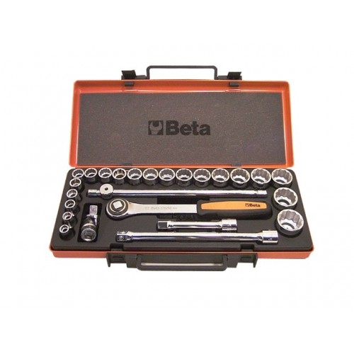 Cassetta completa con assortimento chiavi a...