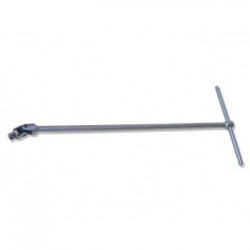 Quadro maschio per bussole snodato a T Acciaio cromato - 910/40 