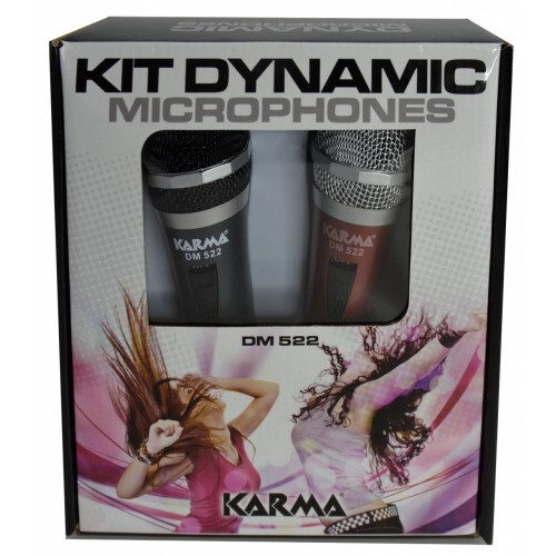 Karma Italiana DM 522 microfono Nero, Rosso