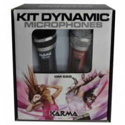 Karma Italiana DM 522 microfono Nero, Rosso