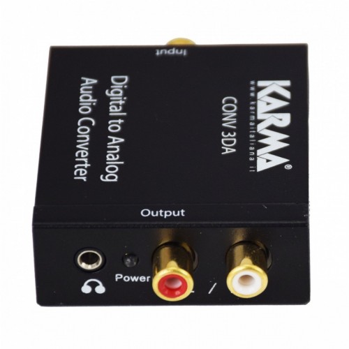 Karma Italiana CONV 3DA convertitore audio Nero