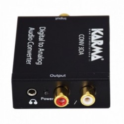 Karma Italiana CONV 3DA convertitore audio Nero