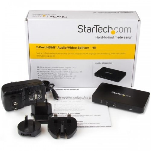 StarTech.com Sdoppiatore Splitter HDMI 4k 30hz...