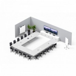 Logitech Tap Large Bundle – Microsoft Teams sistema di conferenza Sistema di videoconferenza di gruppo