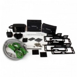 StarTech.com Juego Kit Extensor HDMI por Cable Ethernet UTP Cat5 Cat6 RJ45 Adaptador POC Power over Cable