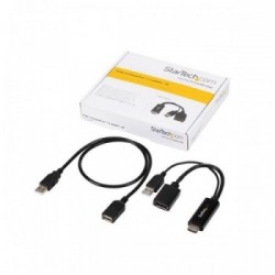 StarTech.com Adattatore / Convertitore HDMI a DP alimentato via USB - Ultra HD 4K