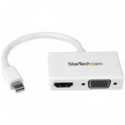 StarTech.com Adattatore Mini DisplayPort a HDMI e VGA - Convertitore audio/video da viaggio mDP 2 in 1 - 1920x1200 / 1080p -