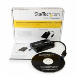 StarTech.com Adattatore scheda video esterna multimonitor USB 3.0 a VGA per Mac e PC – 1920x1200/1080p