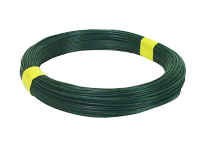 Matassina filo plastificato per legatura Verde 100 mt 2,8 mm