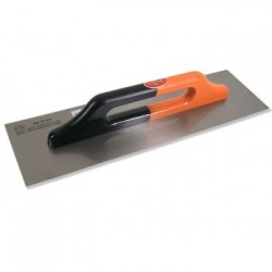 Frattone a due mani modello tedesco 500 x 140 mmLama in acciaio - manico in legno su supporto saldato