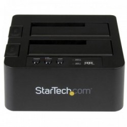StarTech.com Dock Duplicatore autonomo USB 3.1 (10Gbps) per SATA SSD/HDD da 2,5" & 3,5" - Duplicatore fast-speed 28GB/min