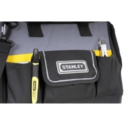 Stanley 1-96-183 Cassetta degli attrezzi Nylon, Plastica Nero, Grigio