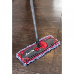 Vileda SuperMocio Revolution Sistema sistema a mocio e secchio Serbatoio singolo Nero, Rosso, Bianco