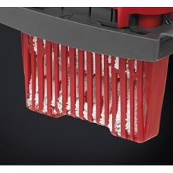 Vileda SuperMocio Revolution Sistema sistema a mocio e secchio Serbatoio singolo Nero, Rosso, Bianco