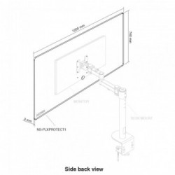 Newstar Schermo trasparente di