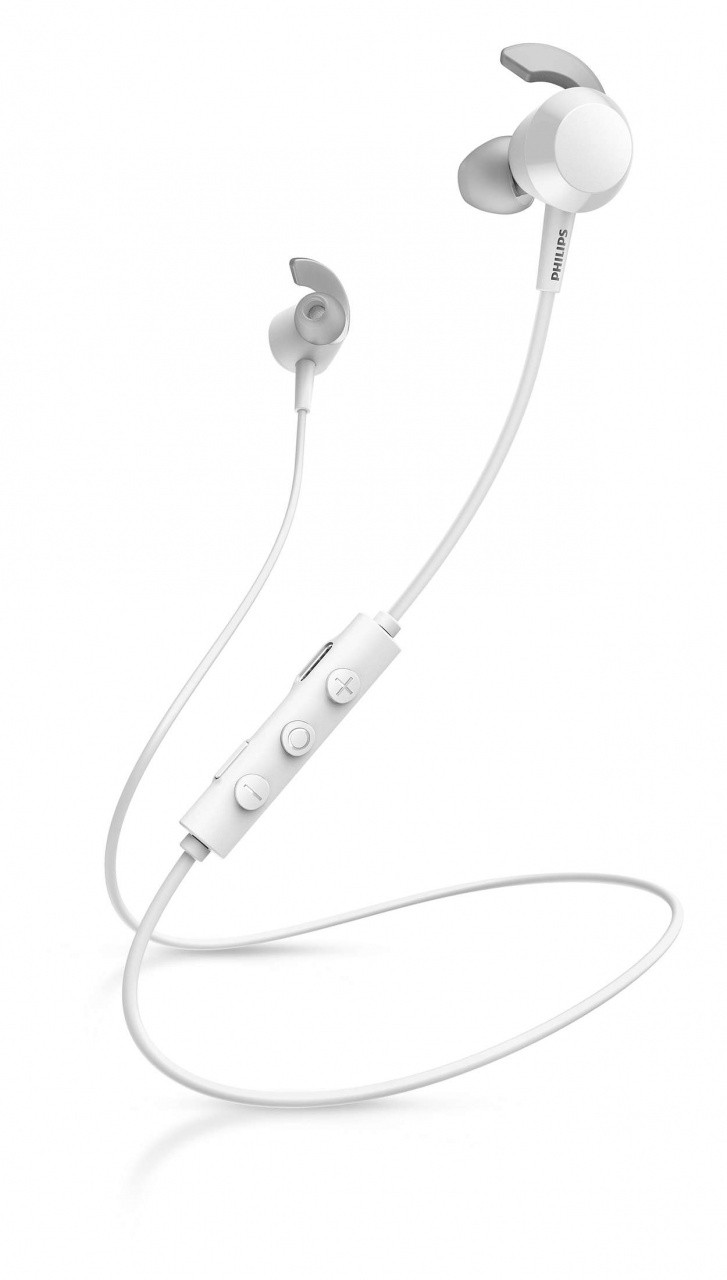 Philips TAE4205WT/00 cuffia e auricolare Bluetooth Bianco