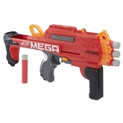 Hasbro Nerf Mega - Bulldog (blaster con dardi Accustrike)