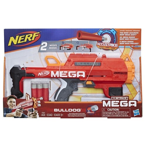 Hasbro Nerf Mega - Bulldog (blaster con dardi...