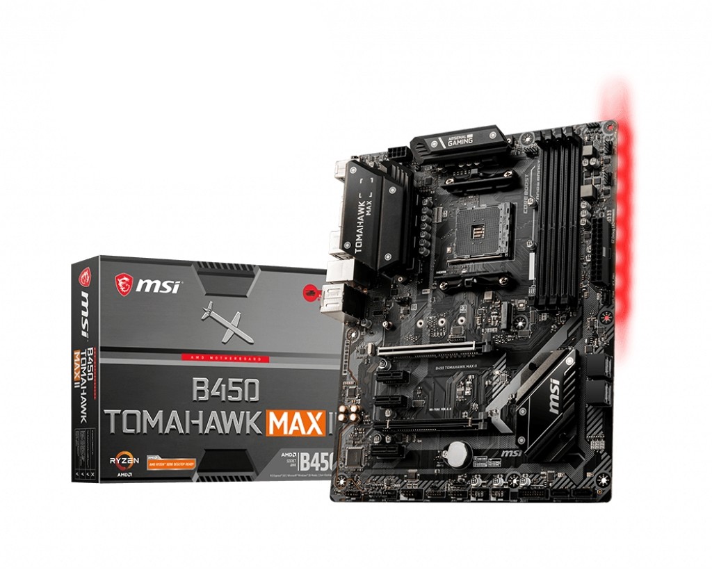 MSI B450 TOMAHAWK MAX II AMD B450 Presa AM4 ATX