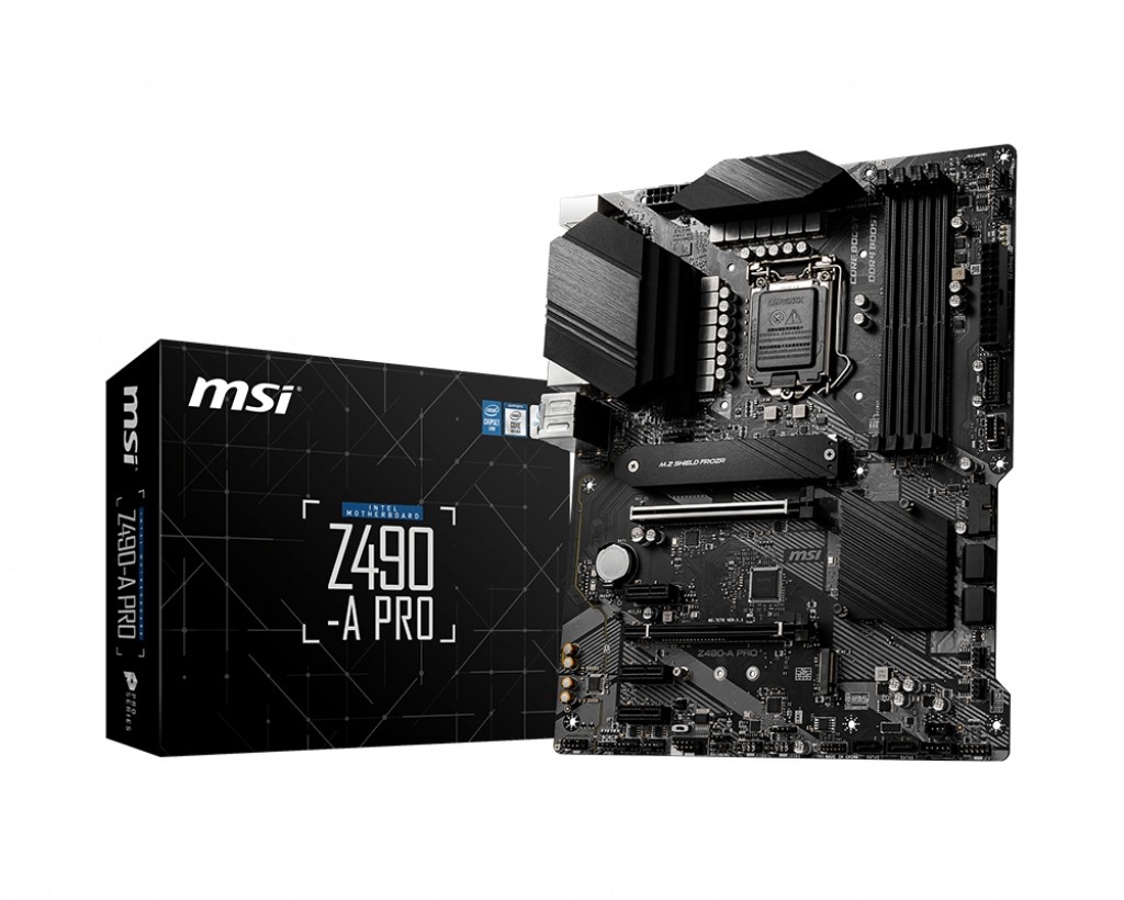 MSI Z490-A PRO Intel Z490 LGA 1200 ATX