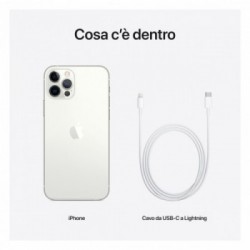 Apple iPhone 12 Pro 256GB Argento *ESTENSIONE GARANZIA3 3 ANNI IN PIU' in omaggio*