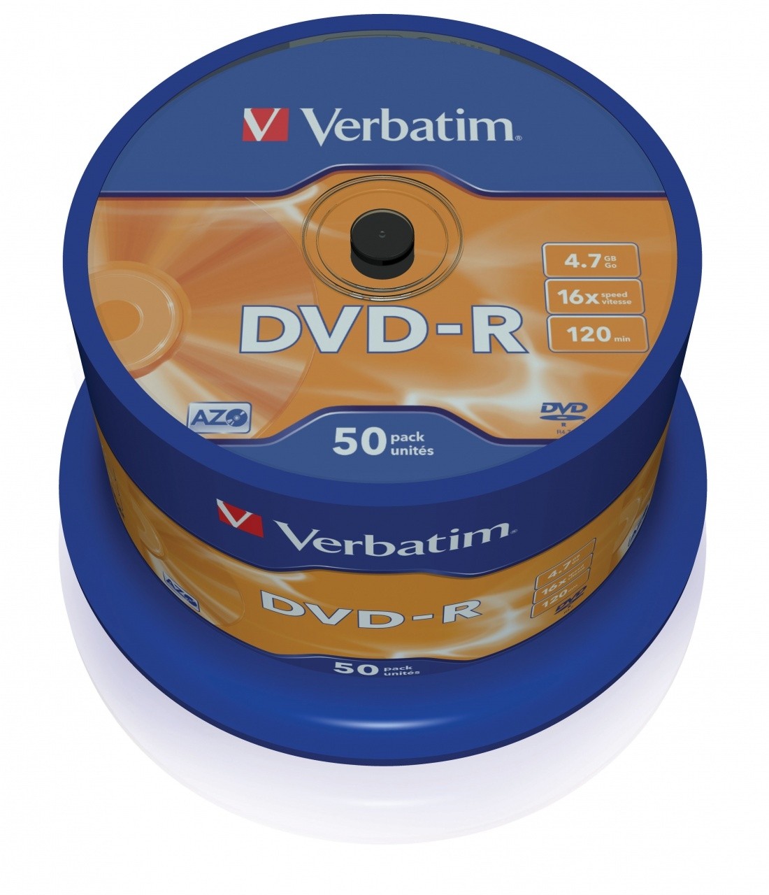 Verbatim DVD-R Matt Silver 4,7 GB 50 pezzo(i)