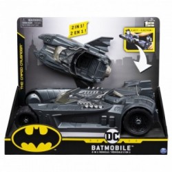 Batman , Batmobile e Bat-barca veicolo trasformabile 2 in 1 per personaggi da 10 cm, dai 4 anni - 6055952