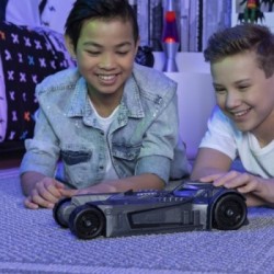Batman , Batmobile e Bat-barca veicolo trasformabile 2 in 1 per personaggi da 10 cm, dai 4 anni - 6055952