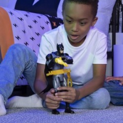 Batman Rapid Change Belt, Personaggio Deluxe da 30 cm con cambio armi, dai 4 anni - 6055944