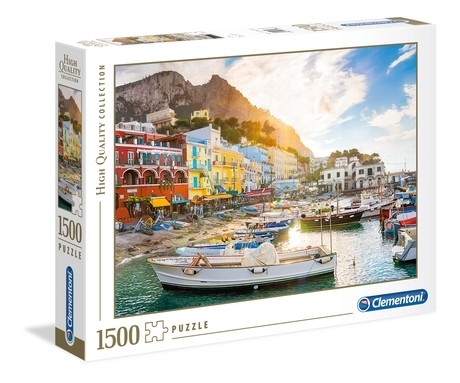 Clementoni Capri Puzzle di contorno 1500 pezzo(i)