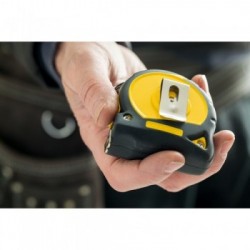 Stanley Tylon rotella metrica 5 m Acrilonitrile butadiene stirene (ABS), Gomma Nero, Giallo