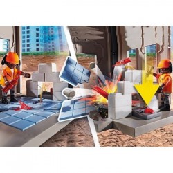 Playmobil Cable Excavator with Building Section