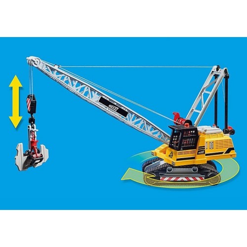 Playmobil Cable Excavator with Building Section